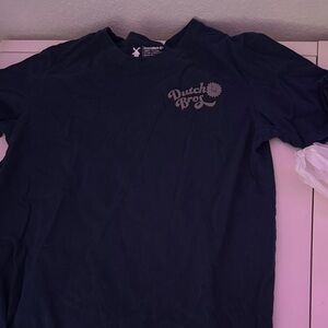 Dutch Bros Navy Tee with Logo